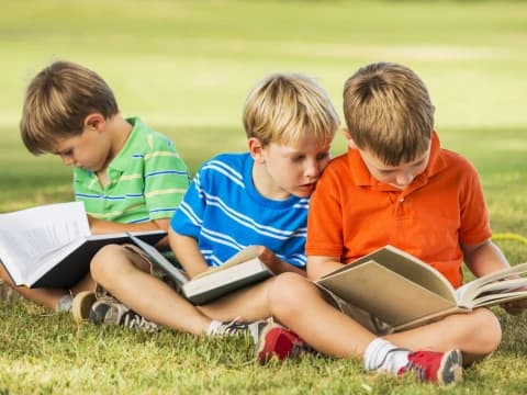 children-on-bicycles-5-books image